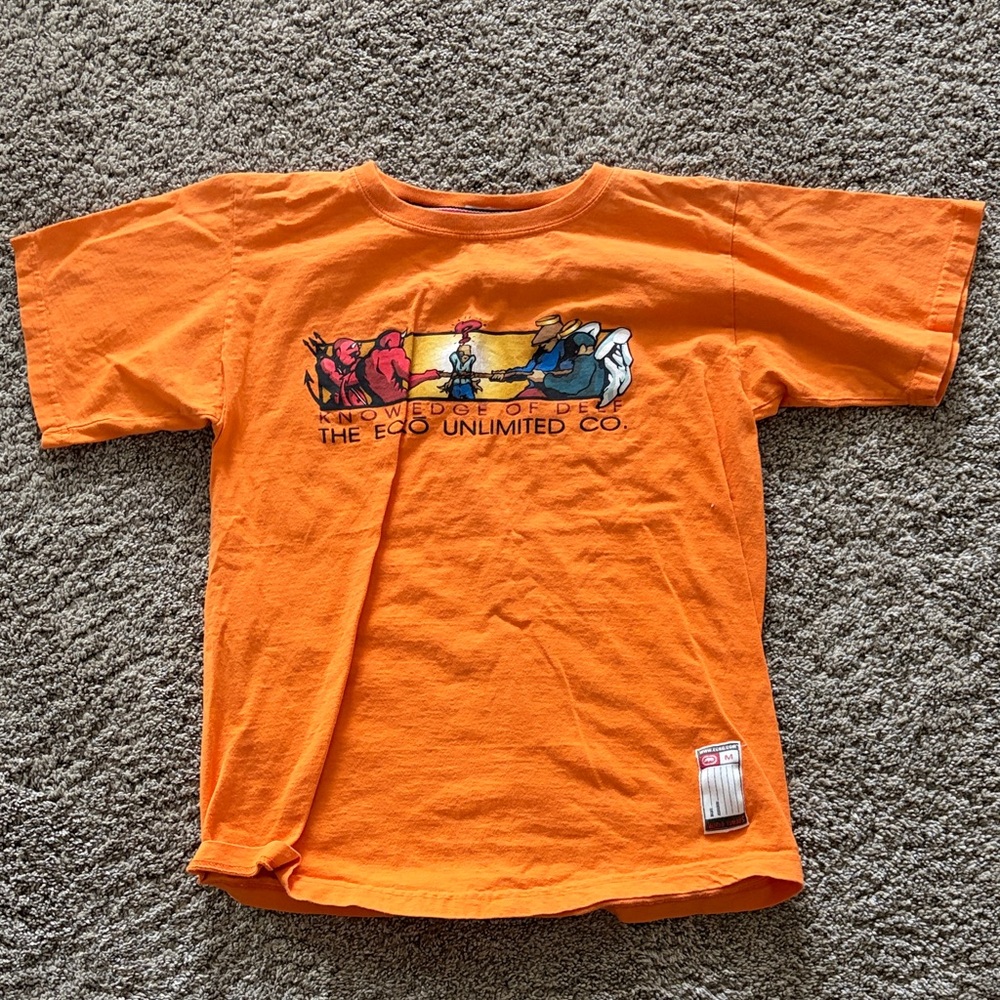 Ecko Unlimited  Vibrant Orange Tee